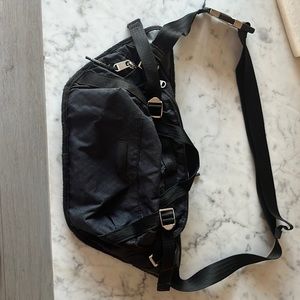 Athleta - Black gently used crossbody bag.  Still in stores.  Retails for $89.